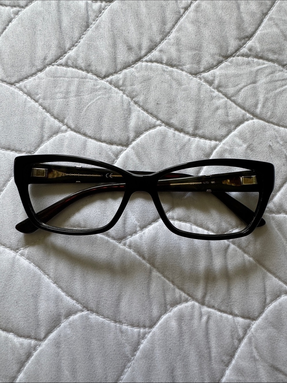 Gucci Black Cat-Eye Women's Glasses